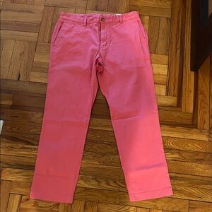 Men's Vineyard Bine Pink Casual Chino Pants size 33/30.